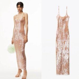 Alexander Wang sequin-embellished midi dress $1,395 (Small)